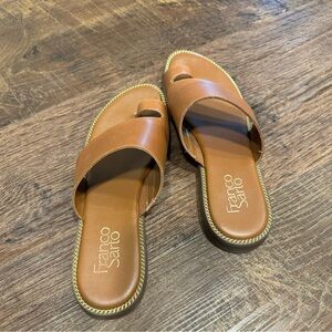 Franco Sarto leather sandals size 7